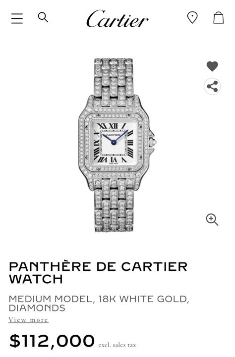 cartier diamond gold watch|diamond cartier watch juliette porter.